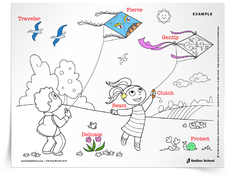 Color Your Vocabulary Activity