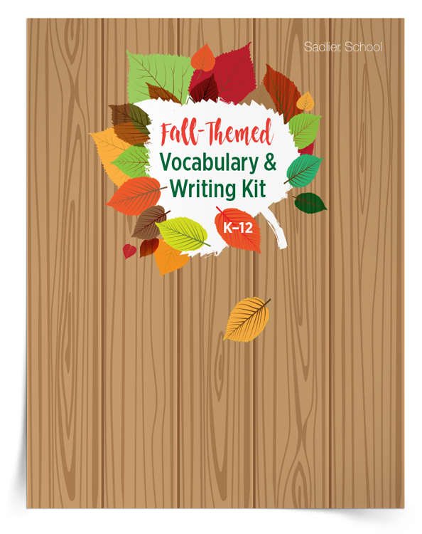Fall-Themed Vocabulary and Writing Kit