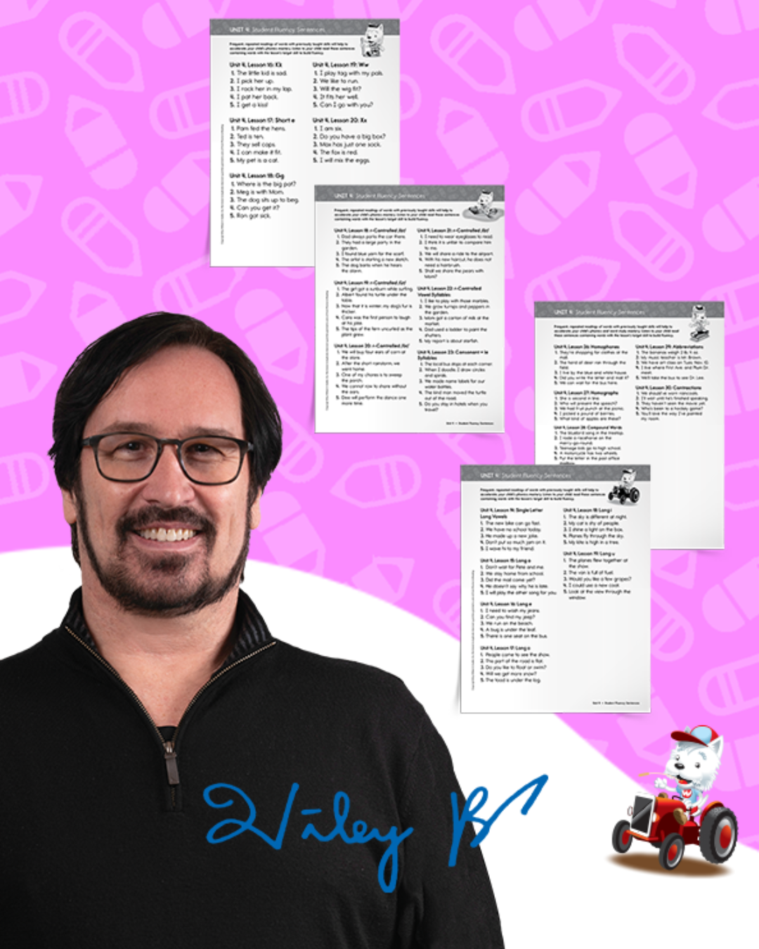 Student Fluency Sentences Lessons by Wiley Blevins