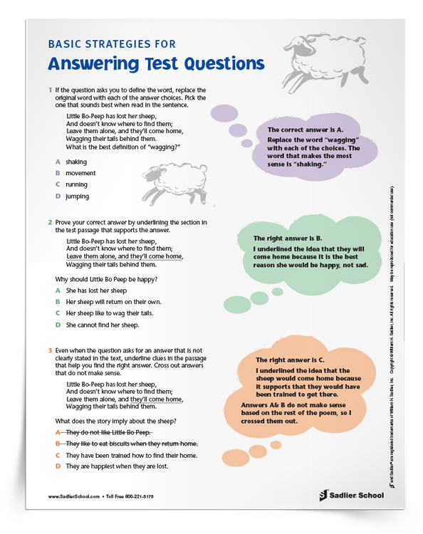 Test Prep Strategies for Reading and Vocabulary