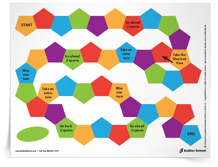 Vocabulary Board Game Activity