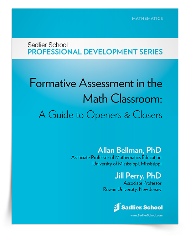 Formative Assessment in the Math Classroom eBook