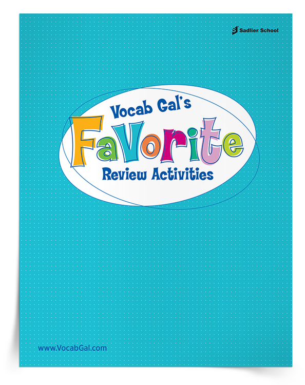 Vocab Gal's Favorite Vocabulary Review Activities Kit